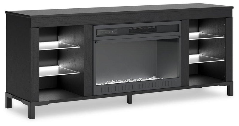 Cayberry 60" TV Stand with Electric Fireplace - Sims Furniture