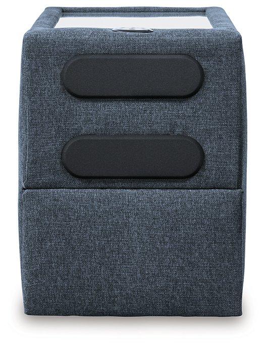 Modmax 5 Piece Sectional with Audio Console - Sims Furniture