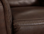 Alessandro Power Reclining Loveseat with Console - Sims Furniture