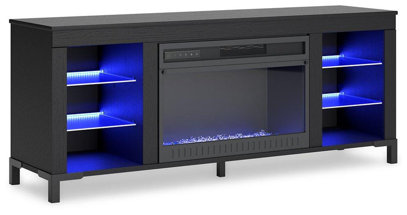 Cayberry 60" TV Stand with Electric Fireplace - Sims Furniture