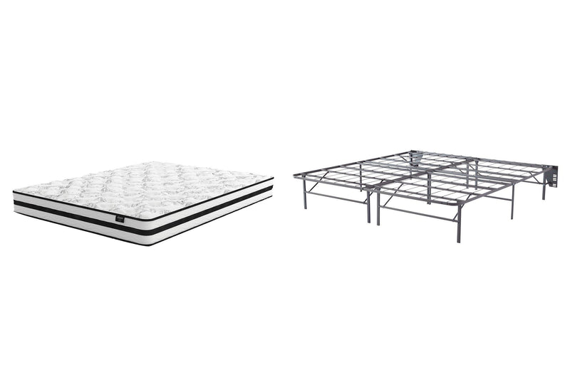 8 Inch Chime Innerspring Mattress Set - Sims Furniture