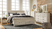 Bellaby Bed with 2 Storage Drawers - Sims Furniture