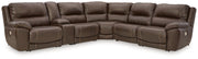 Dunleith Power Reclining Sectional - Sims Furniture
