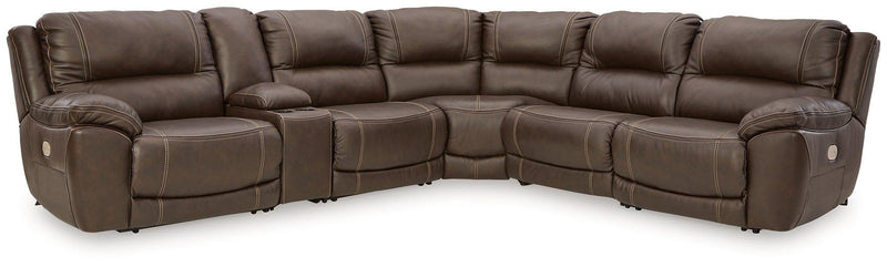 Dunleith Power Reclining Sectional - Sims Furniture