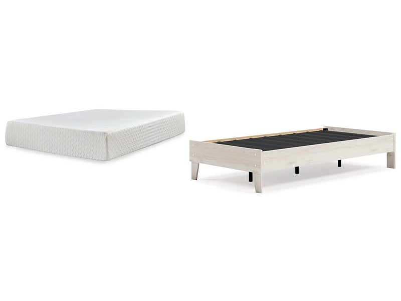 Socalle Bed and Mattress Set - Sims Furniture