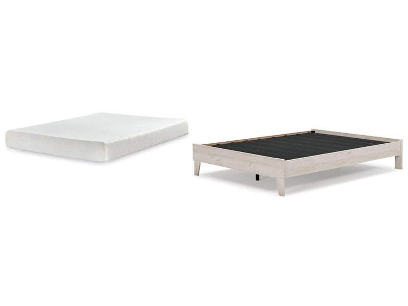 Socalle Bed and Mattress Set - Sims Furniture