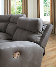 Next-Gen DuraPella Power Reclining Sectional Loveseat - Sims Furniture