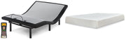 10 Inch Chime Memory Foam Mattress Set - Sims Furniture