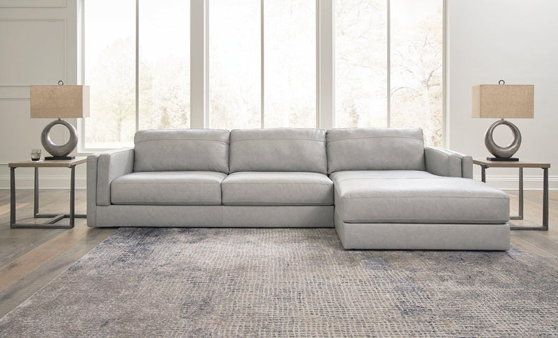 Amiata Sectional with Chaise - Sims Furniture