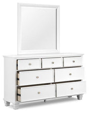 Fortman Dresser and Mirror - Sims Furniture