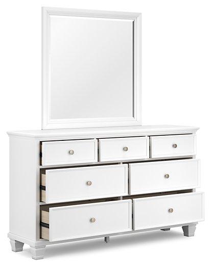 Fortman Dresser and Mirror - Sims Furniture