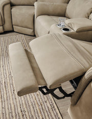 Next-Gen DuraPella Power Reclining Loveseat with Console - Sims Furniture