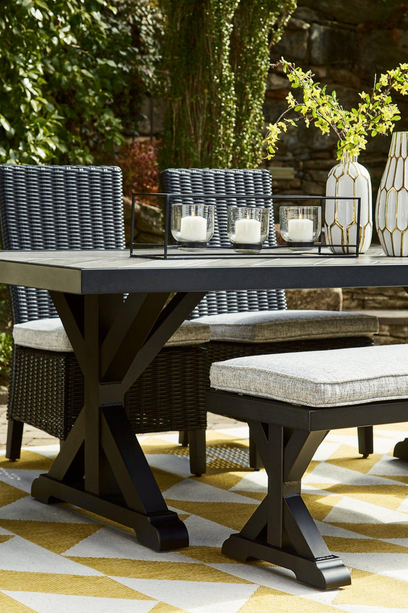 Beachcroft Outdoor Dining Table - Sims Furniture