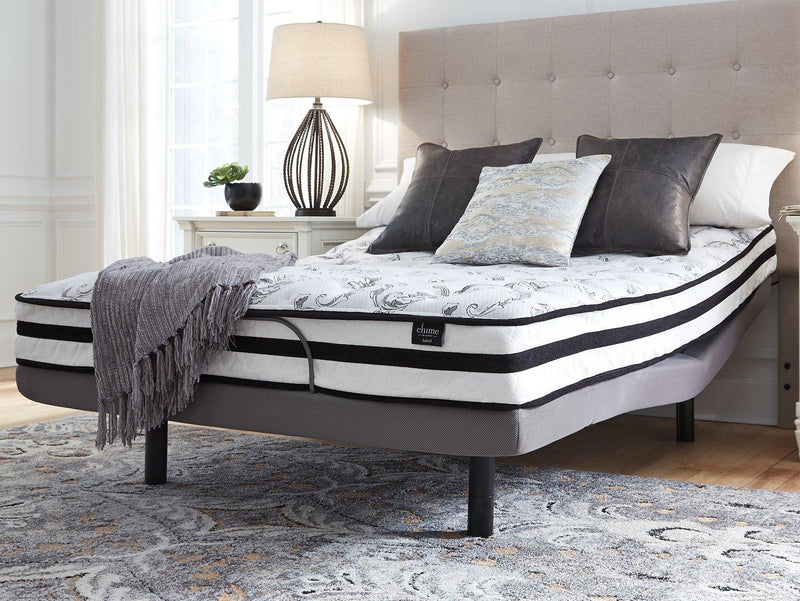 8 Inch Chime Innerspring Mattress Set - Sims Furniture