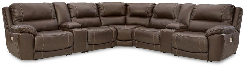 Dunleith Power Reclining Sectional - Sims Furniture