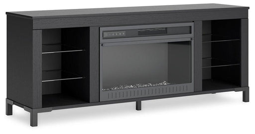 Cayberry 60" TV Stand with Electric Fireplace - Sims Furniture