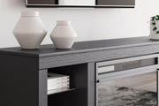 Cayberry 60" TV Stand with Electric Fireplace - Sims Furniture