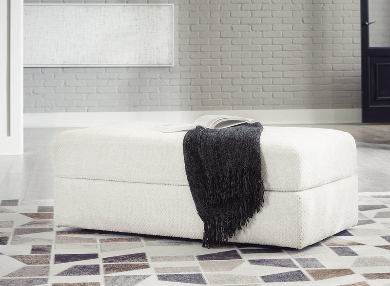 Karinne Oversized Accent Ottoman - Sims Furniture