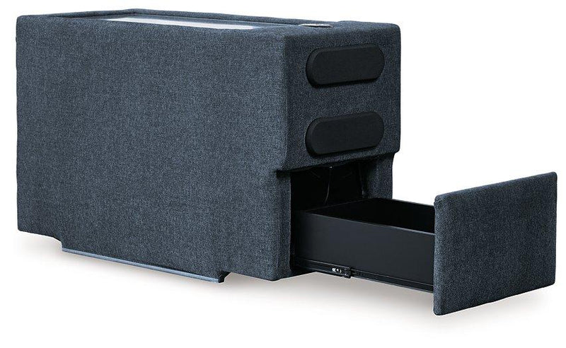 Modmax Sectional with Audio Console - Sims Furniture