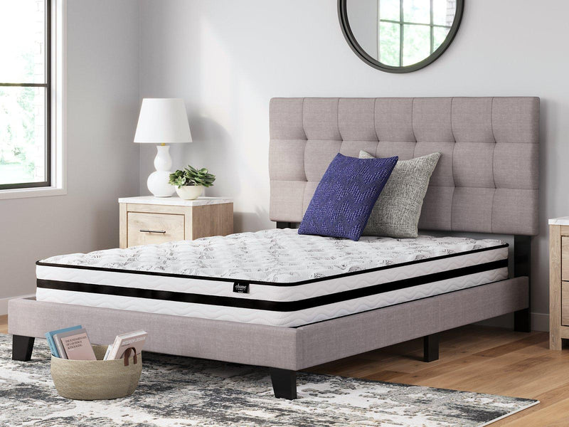 8 Inch Chime Innerspring Mattress Set - Sims Furniture