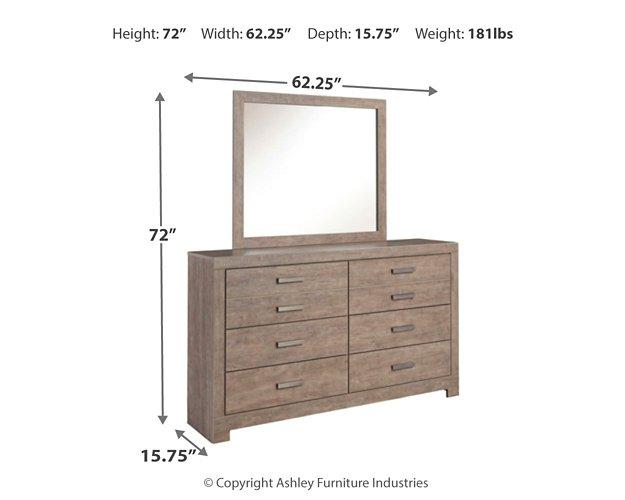 Culverbach Dresser and Mirror - Sims Furniture