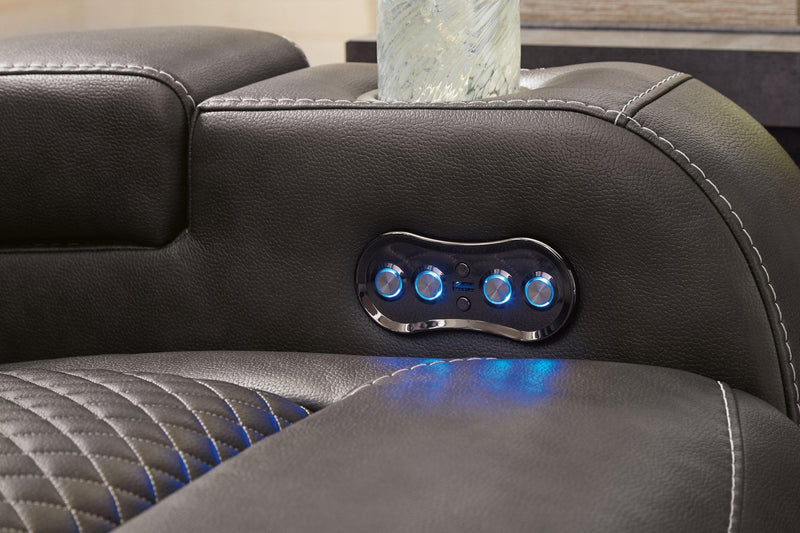 Fyne-Dyme Power Recliner - Sims Furniture
