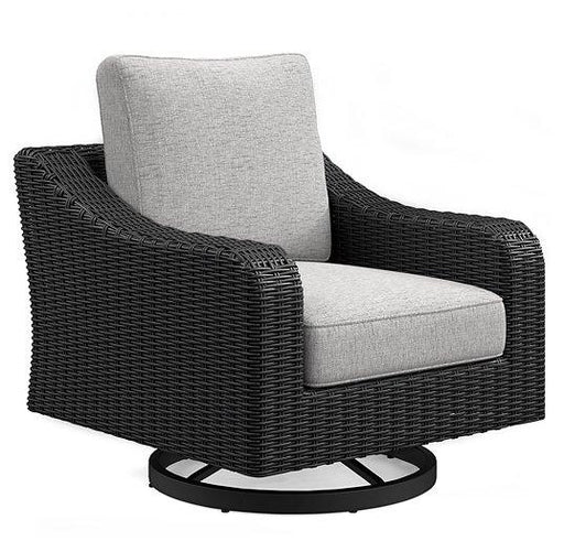 Beachcroft Outdoor Swivel Lounge with Cushion - Sims Furniture