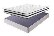 8 Inch Chime Innerspring Mattress Set - Sims Furniture