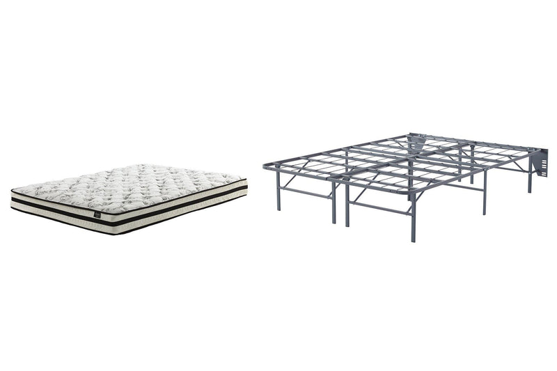 8 Inch Chime Innerspring Mattress Set - Sims Furniture