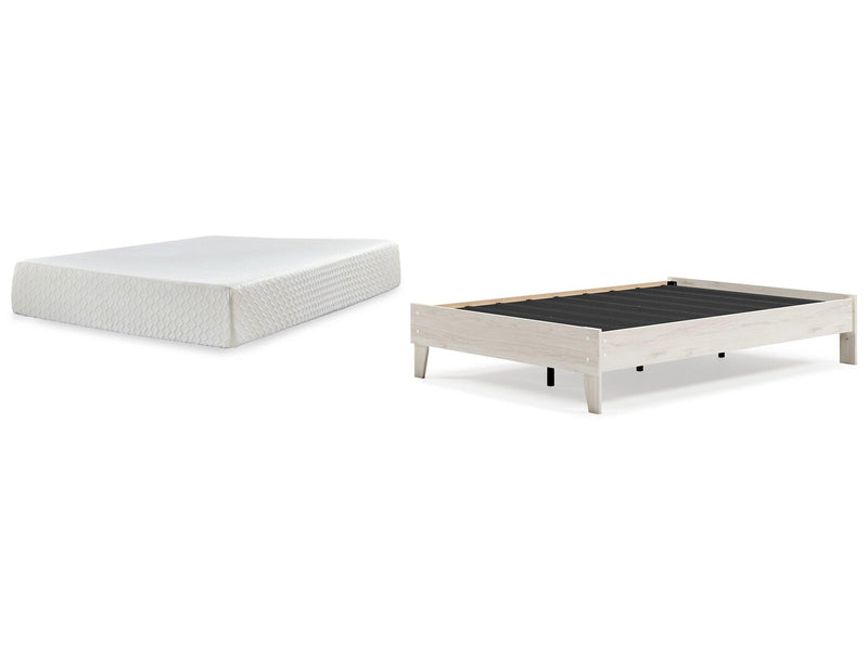 Socalle Bed and Mattress Set - Sims Furniture