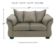 Darcy Loveseat - Sims Furniture