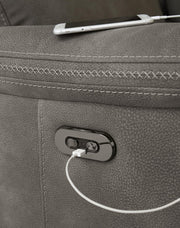 Next-Gen DuraPella Power Reclining Loveseat with Console - Sims Furniture