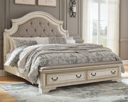 Realyn Upholstered Bed - Sims Furniture