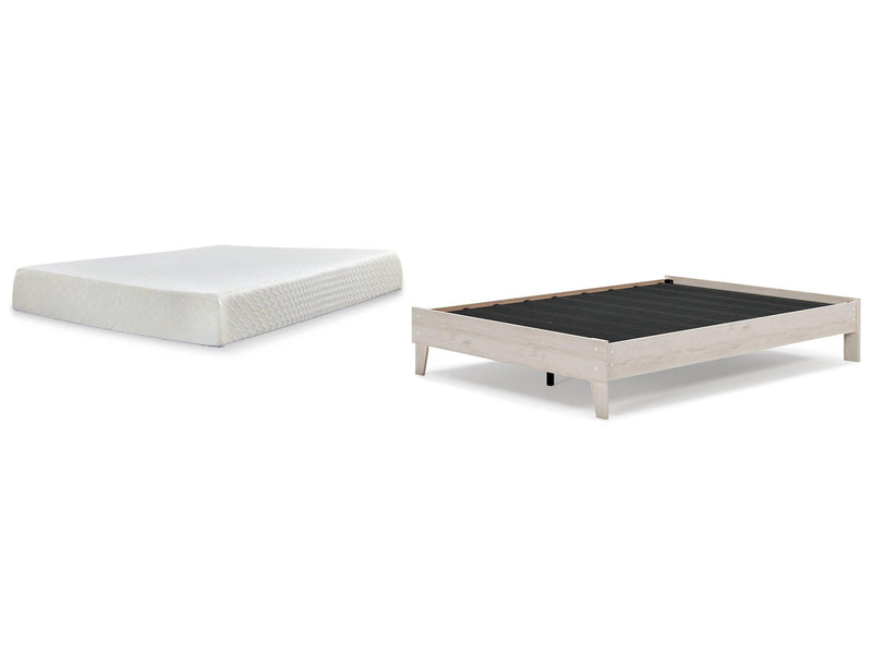 Socalle Bed and Mattress Set - Sims Furniture