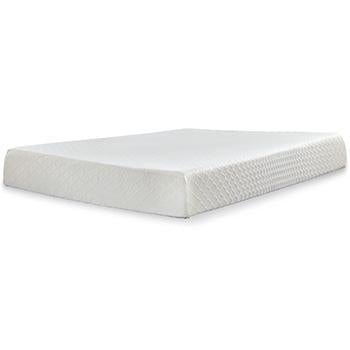 10 Inch Chime Memory Foam Mattress Set - Sims Furniture