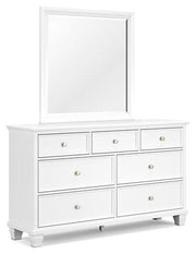 Fortman Dresser and Mirror - Sims Furniture