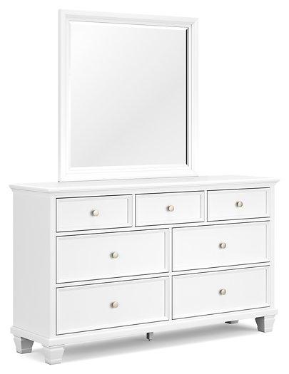 Fortman Dresser and Mirror - Sims Furniture