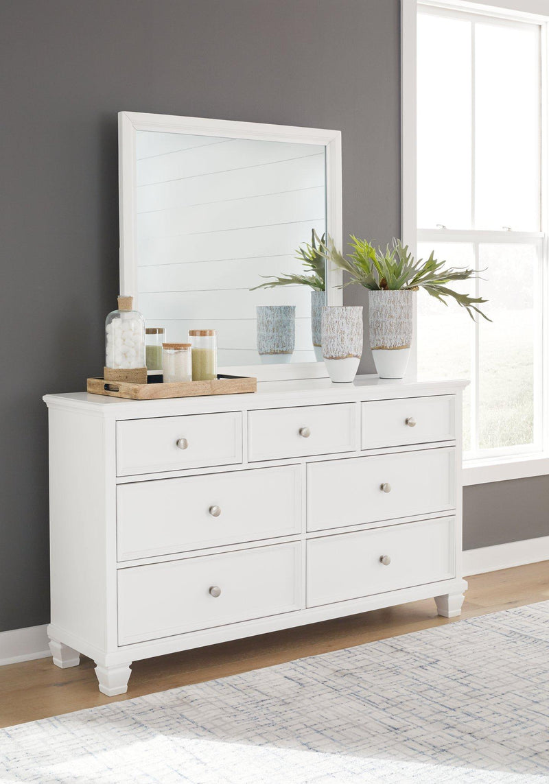 Fortman Dresser and Mirror - Sims Furniture