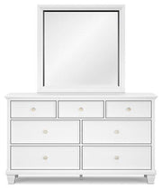 Fortman Dresser and Mirror - Sims Furniture