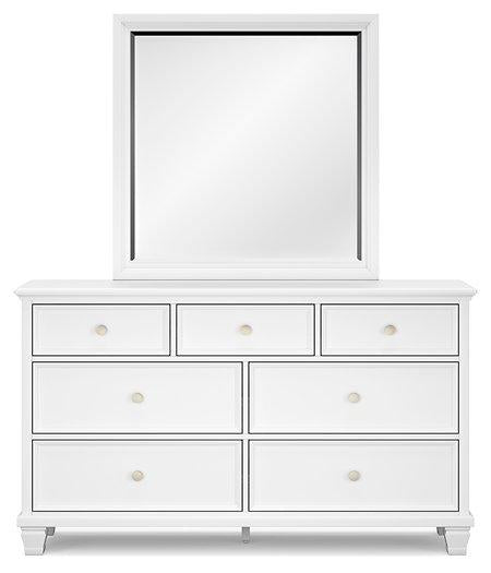 Fortman Dresser and Mirror - Sims Furniture