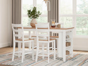 Gesthaven Counter Height Dining Table - Sims Furniture