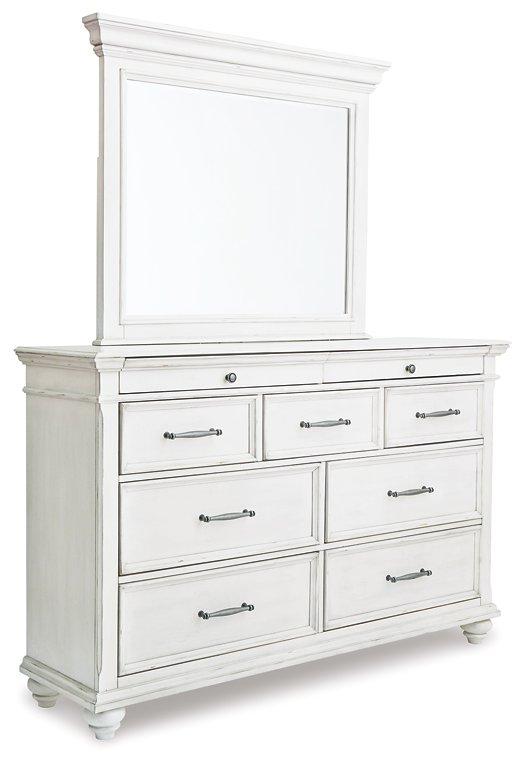 Kanwyn Dresser and Mirror - Sims Furniture