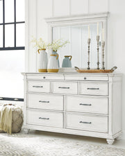 Kanwyn Dresser and Mirror - Sims Furniture