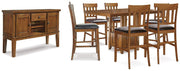 Ralene Counter Height Dining Set - Sims Furniture