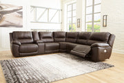 Dunleith Power Reclining Sectional - Sims Furniture