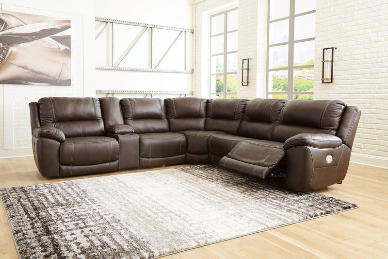 Dunleith Power Reclining Sectional - Sims Furniture