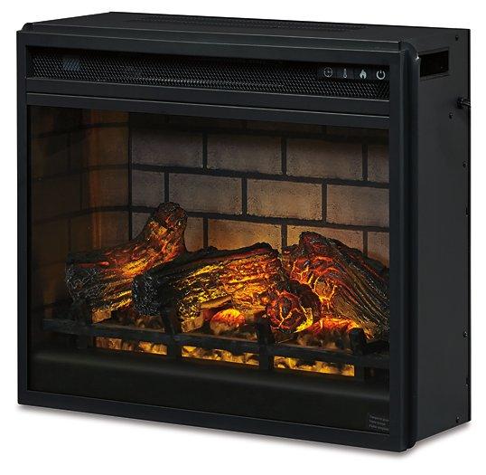 Entertainment Accessories Electric Infrared Fireplace Insert - Sims Furniture