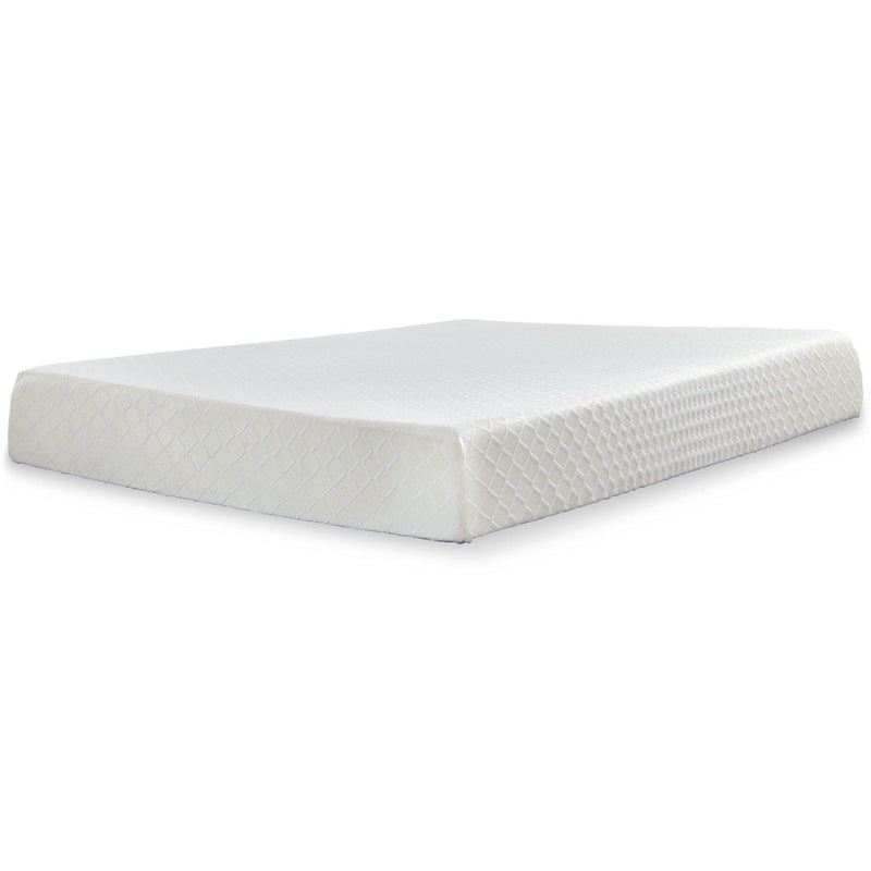 10 Inch Chime Memory Foam Mattress Set - Sims Furniture