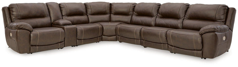 Dunleith Power Reclining Sectional - Sims Furniture
