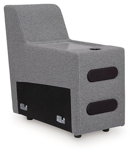 Modmax II Power Reclining Sectional with Audio Consoles - Sims Furniture